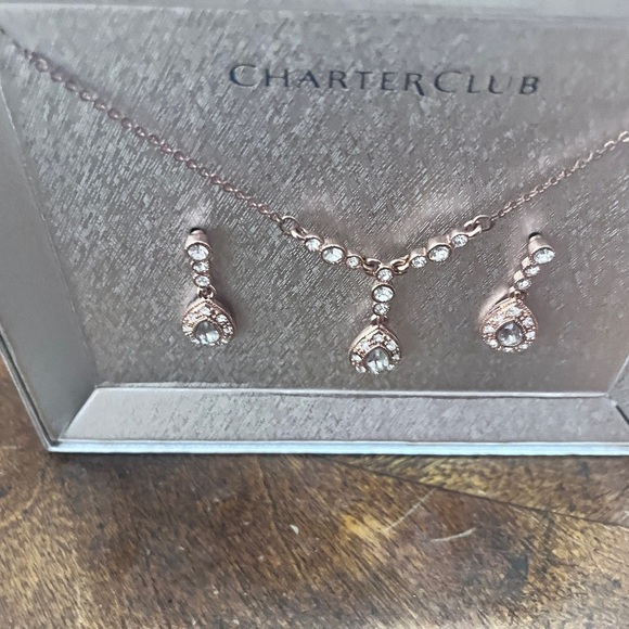 Charter Club Rose Gold and Silver Jewelry Set - Picture 1 of 13